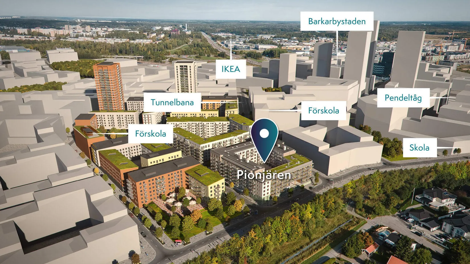 Bostadsrätt, Stationsmästargatan 2, Barkarby, Järfälla