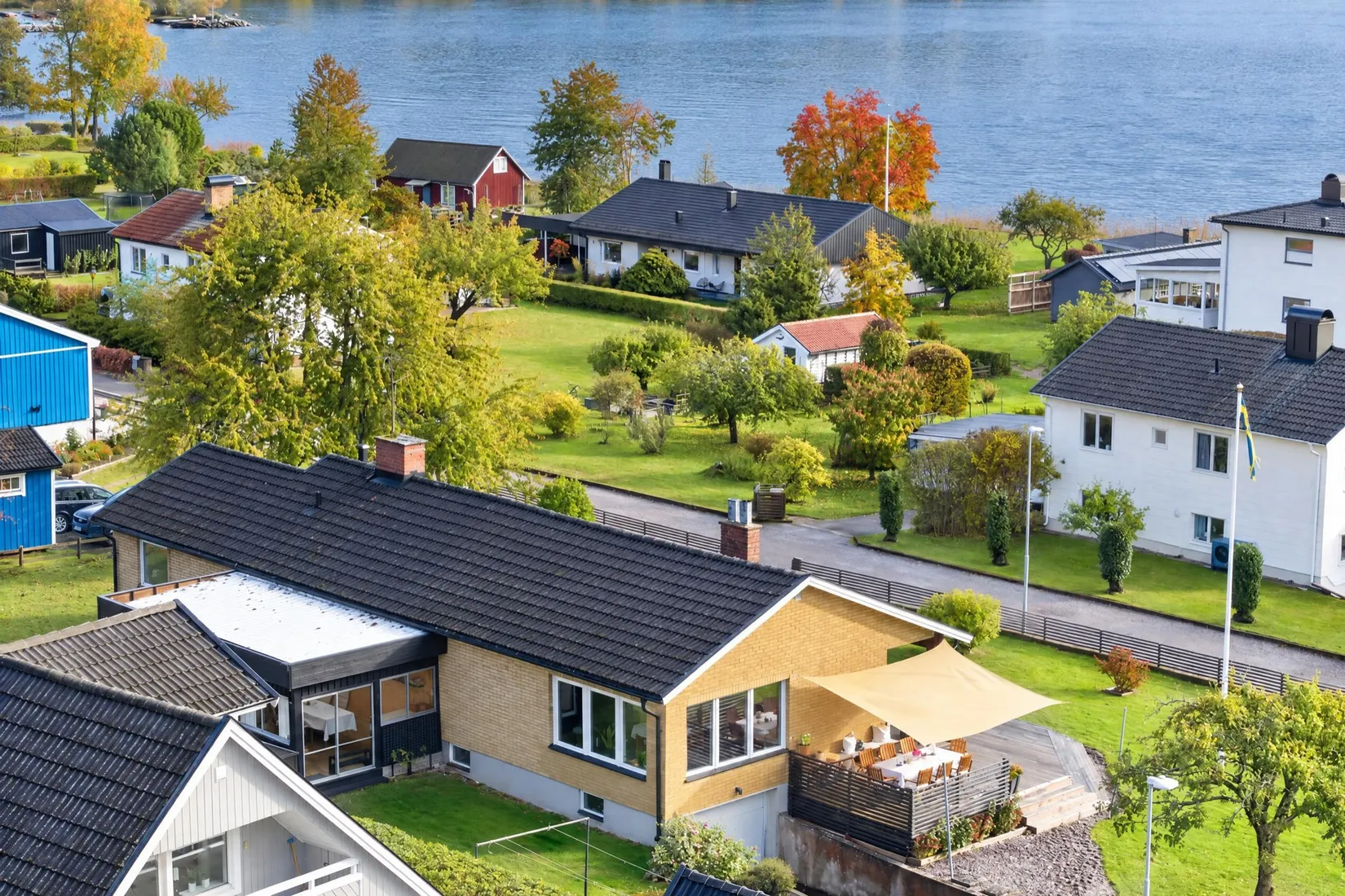 Villa, Sjövägen 1, Hanken, Karlsborg
