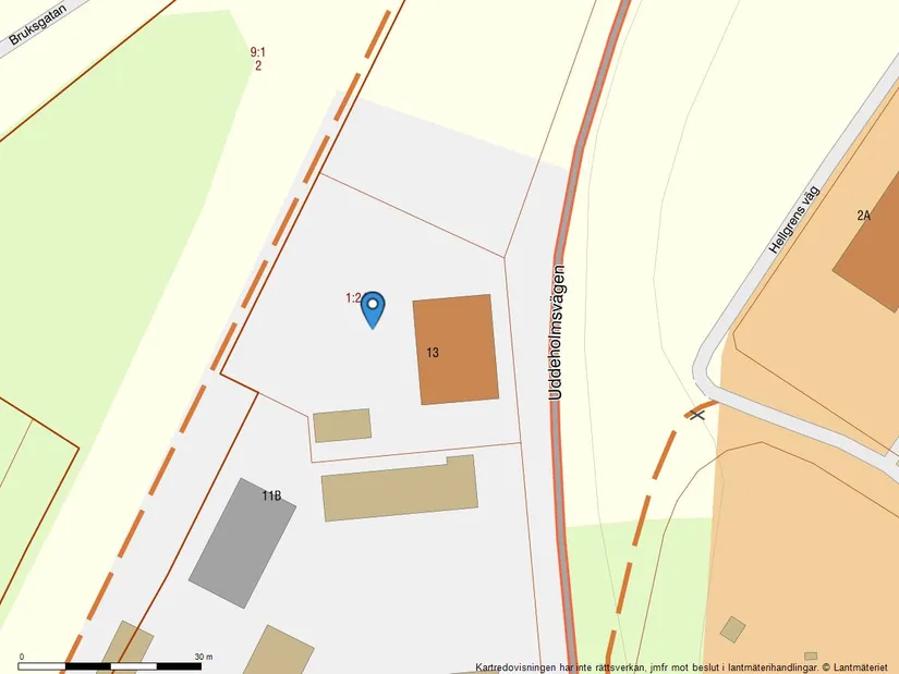 Villa, Uddeholmsvägen 13, Heden, Munkfors