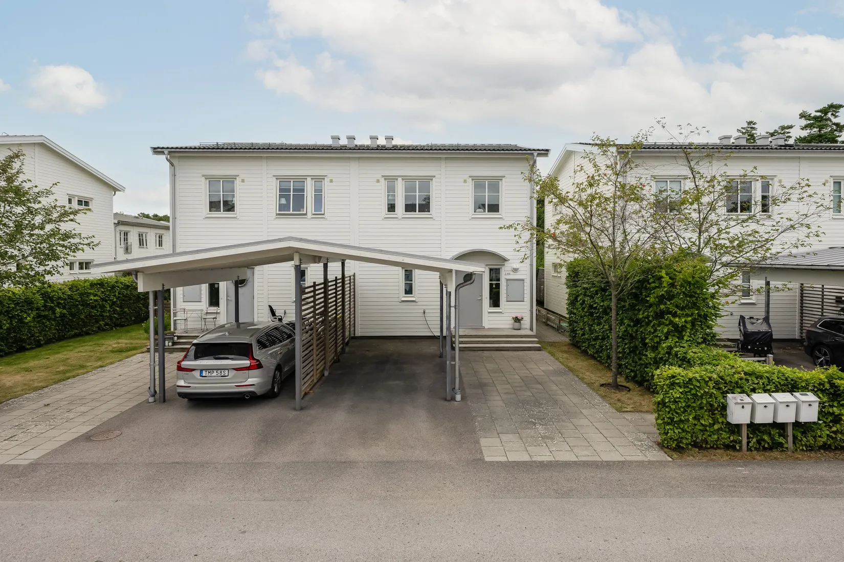 Radhus, Sunes väg 13B, Skrea, Falkenberg