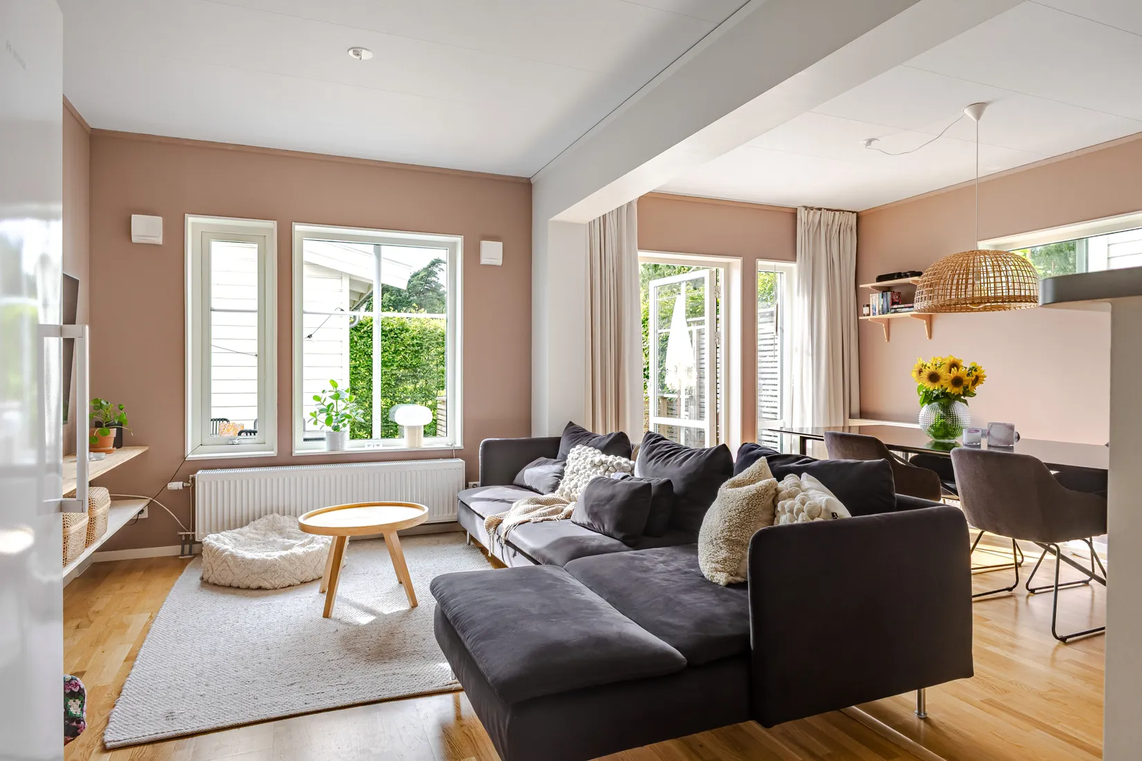Radhus, Sunes väg 13B, Skrea, Falkenberg