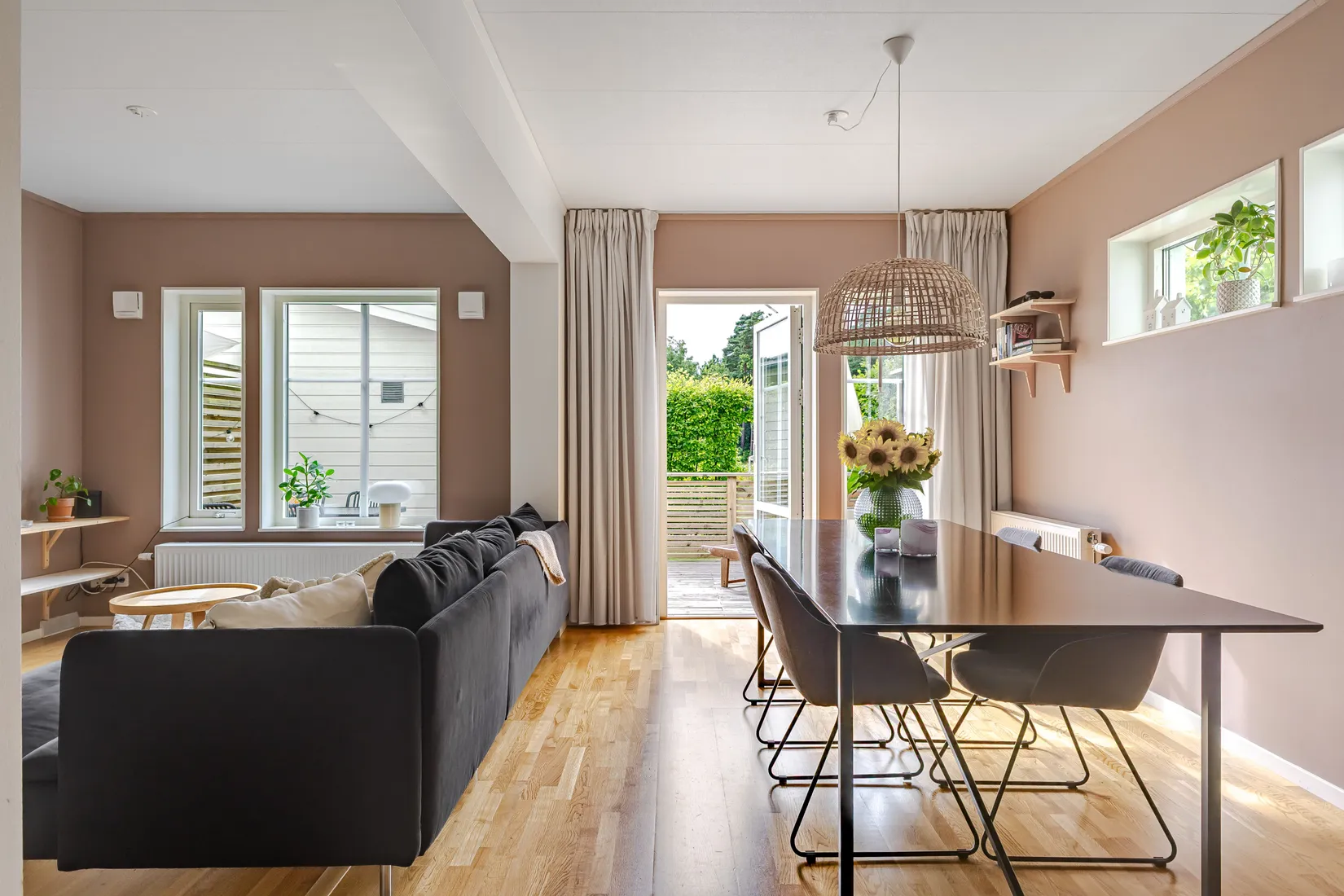 Radhus, Sunes väg 13B, Skrea, Falkenberg