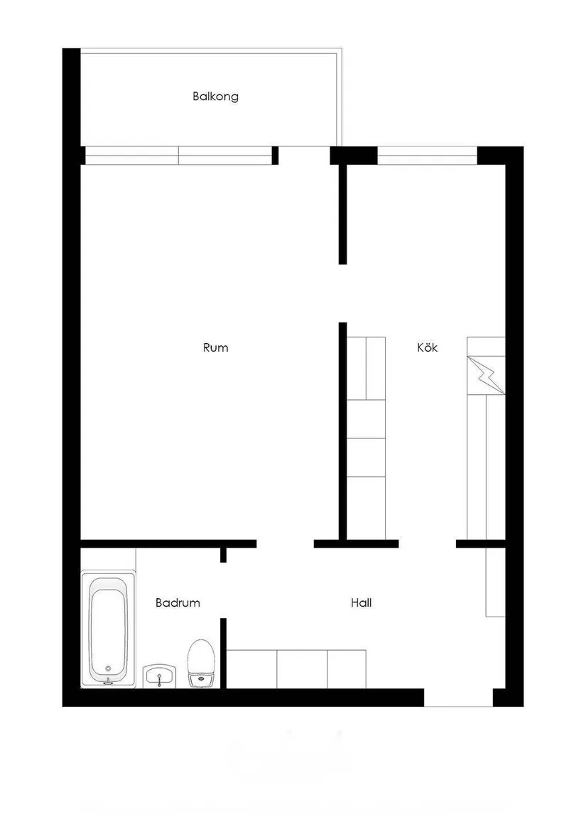 Bostadsrätt, Mellangatan 12, Centrum, Timrå