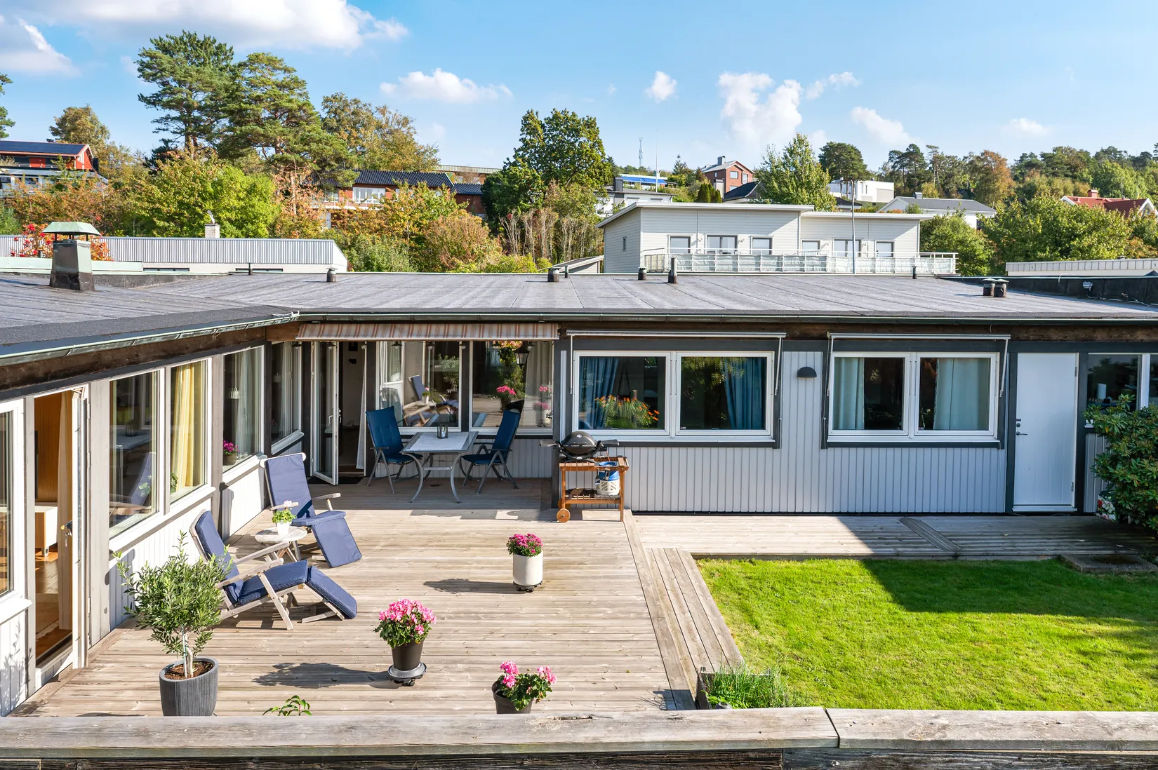 Radhus, Solgärdesvägen 12, Askim - Vita Fläcken, Göteborg