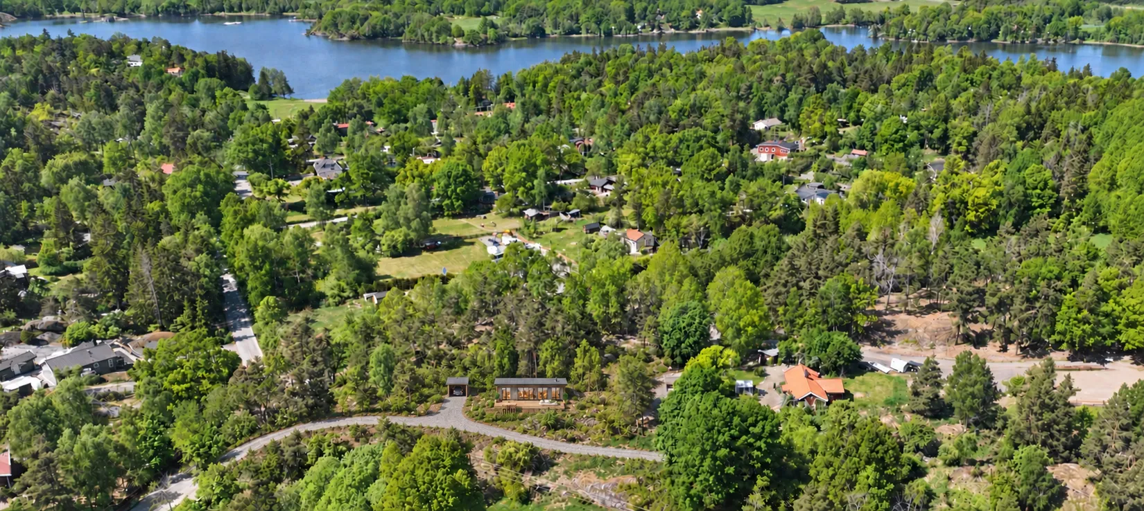Tomt, Aftonfalksvägen 1, Vidja, Huddinge