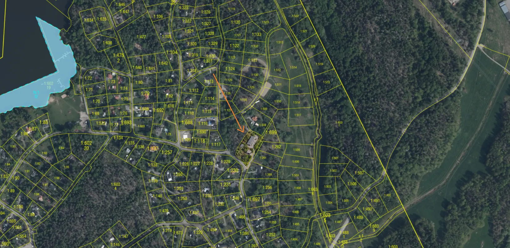 Tomt, Aftonfalksvägen 1, Vidja, Huddinge