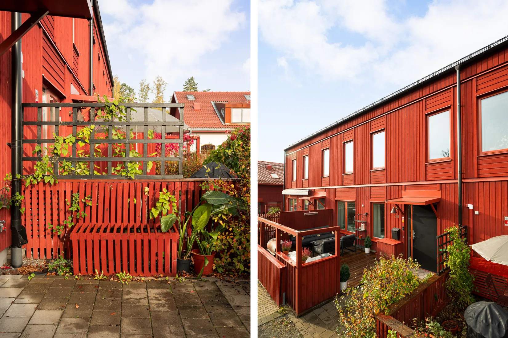 Radhus, Rådans gårdsväg 39, Silverdal, Sollentuna