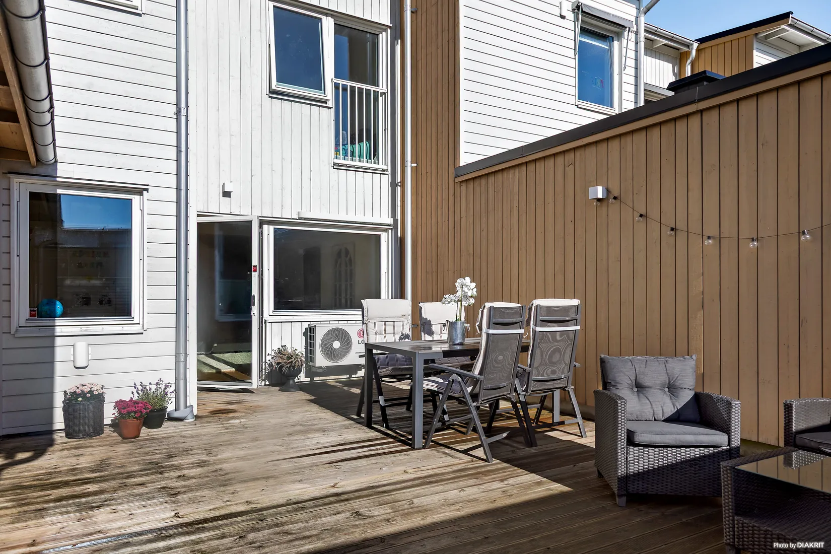 Radhus, Mor Marias väg 9, Björkris, Kungsbacka