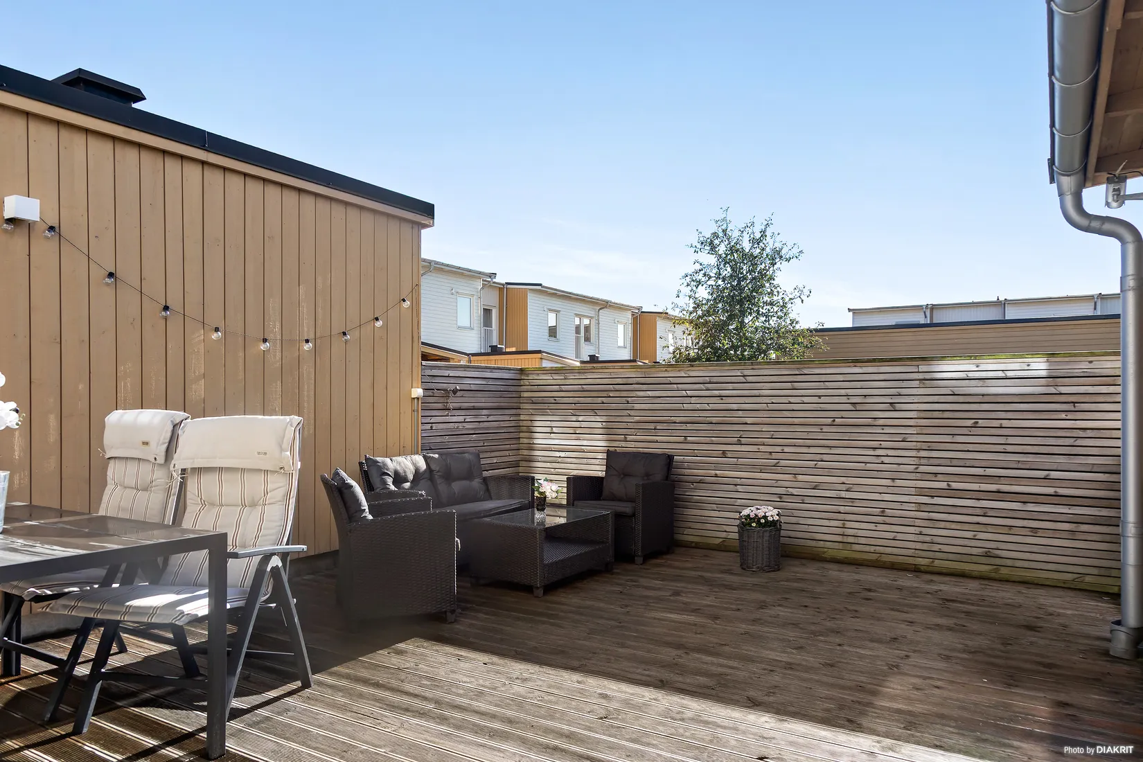 Radhus, Mor Marias väg 9, Björkris, Kungsbacka