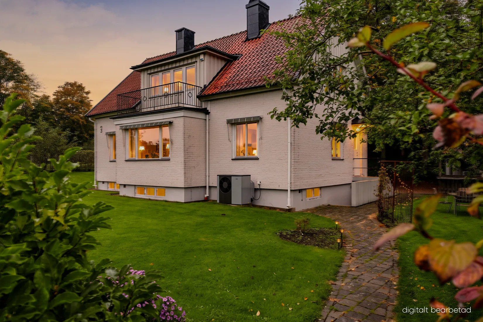 Villa, Klockarevägen 3, Holm, Halmstad