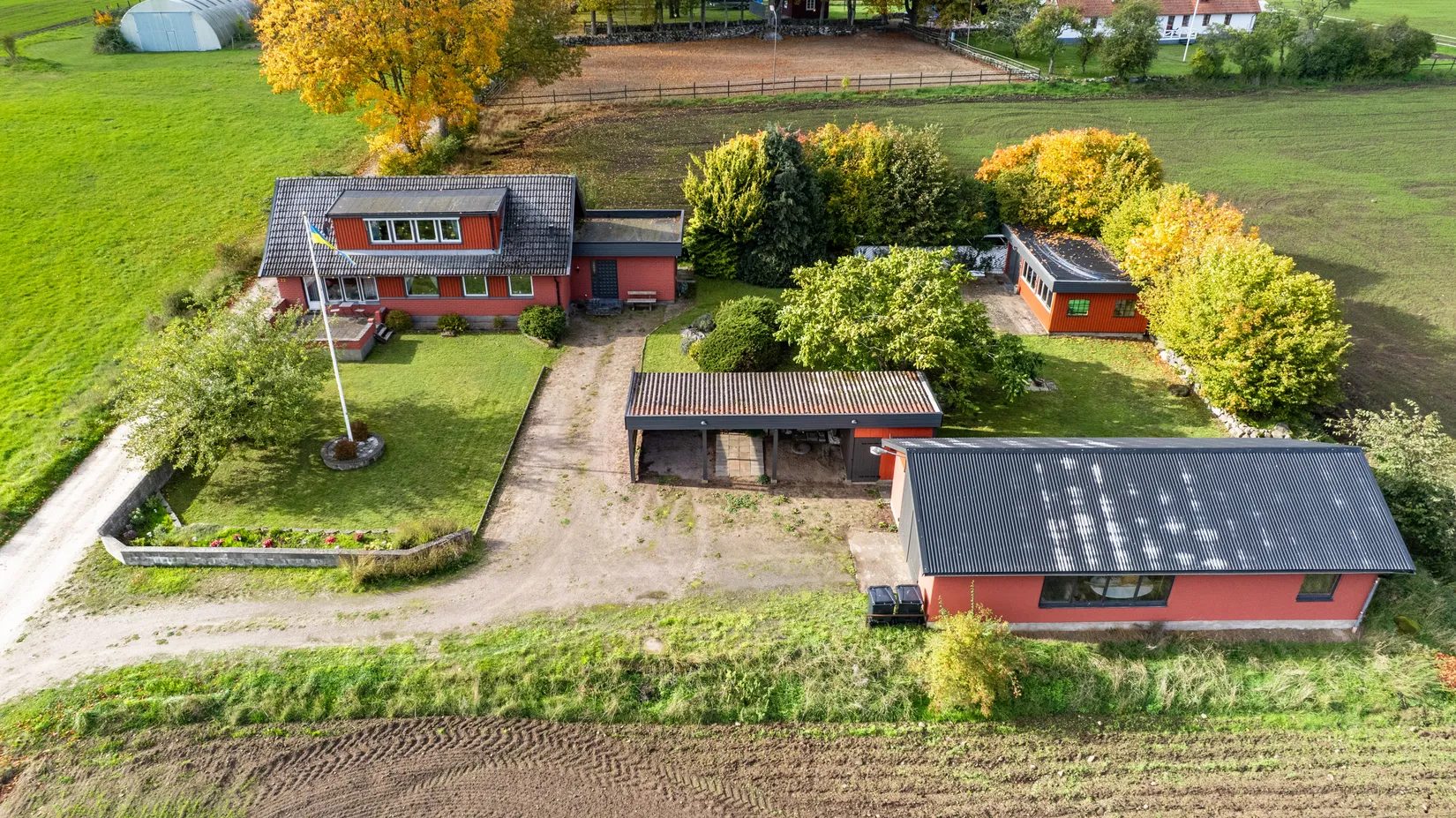 Villa, Hallarödsvägen 22, Vä, Kristianstad