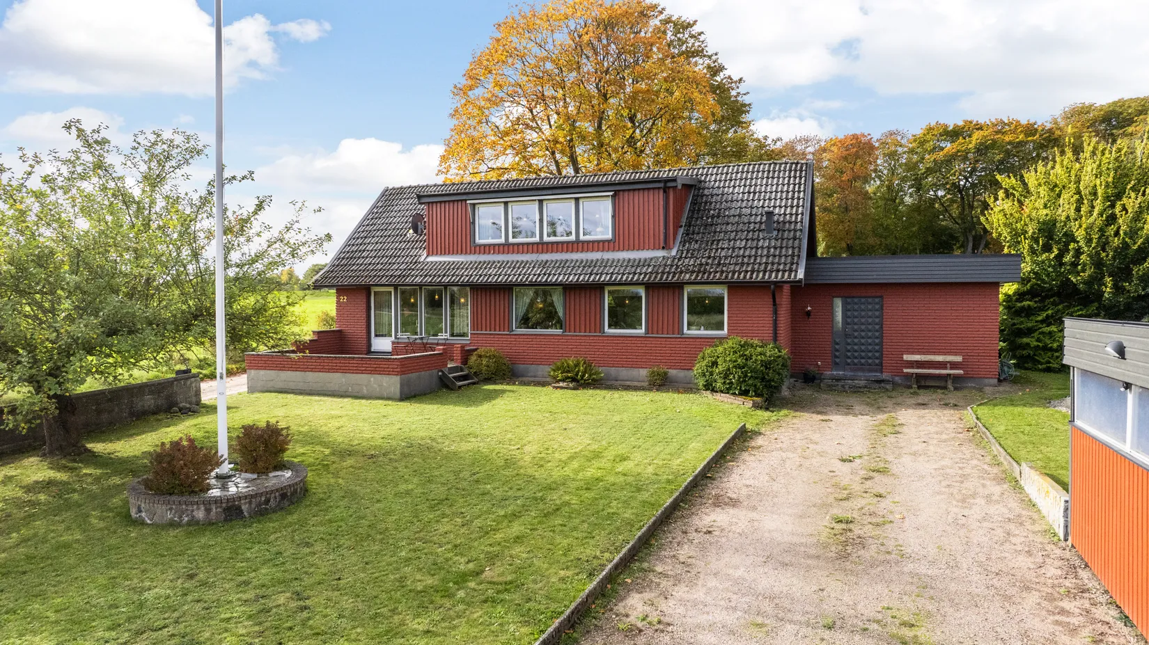 Villa, Hallarödsvägen 22, Vä, Kristianstad