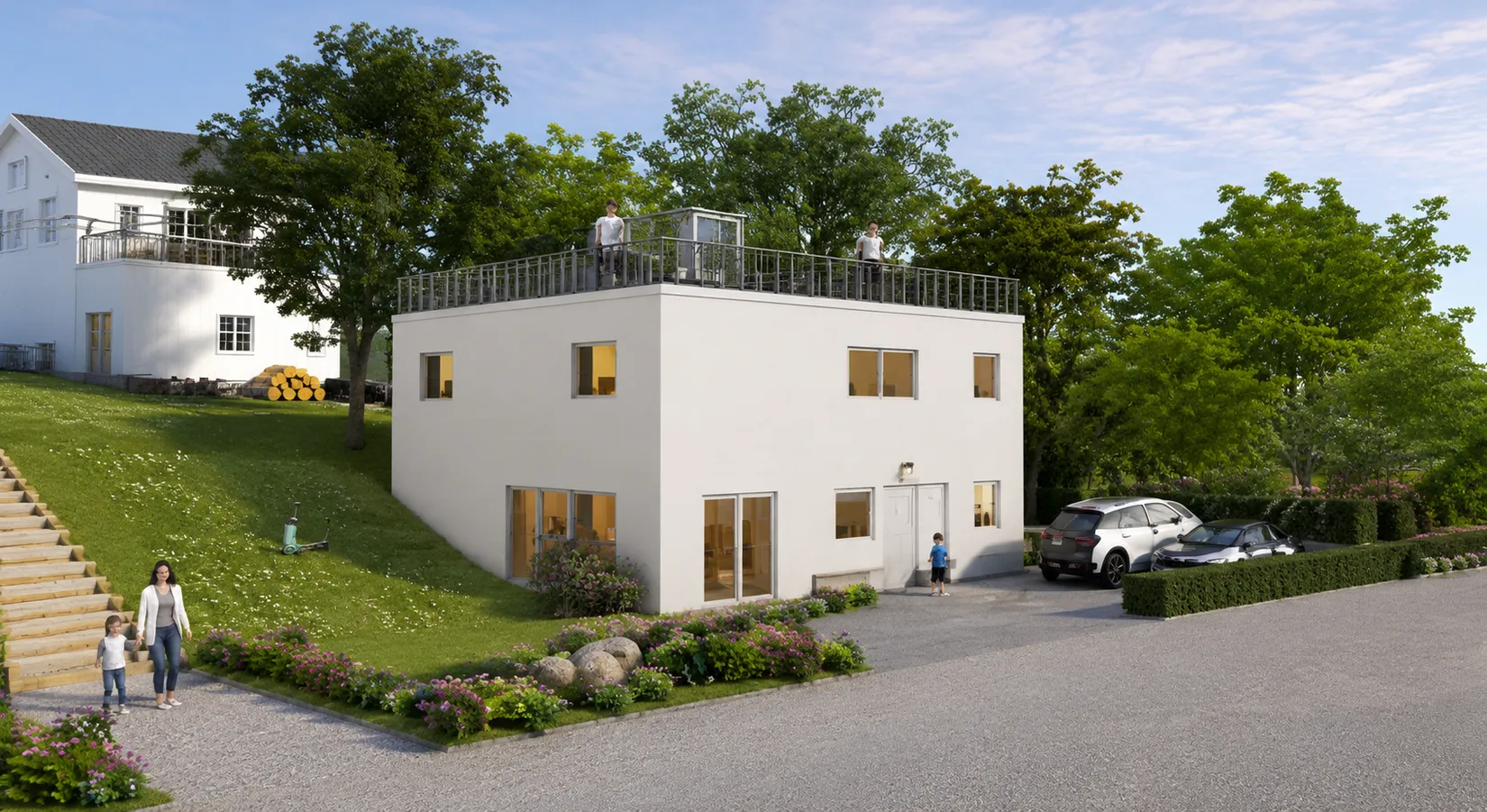 Tomt, Bridgevägen 7D, Huddinge