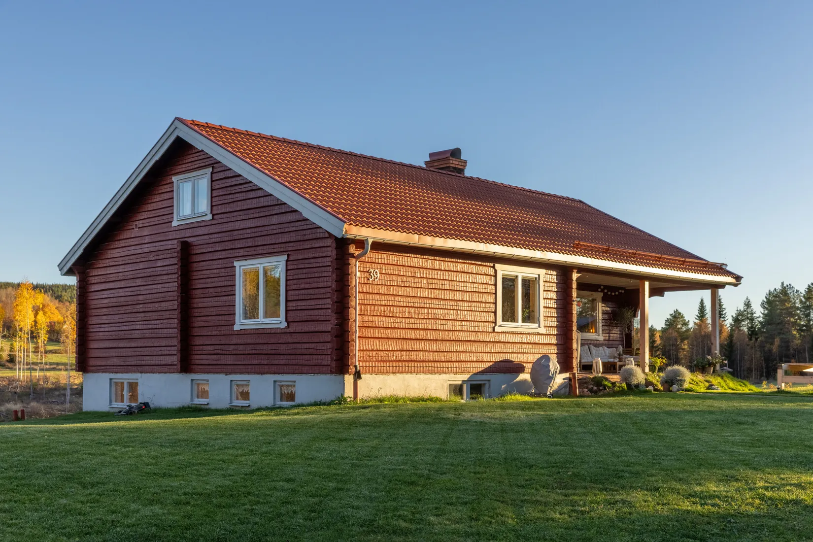Villa, Brändvägen 39, Åberga, Orsa