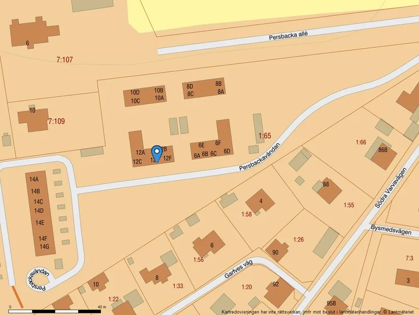Bostadsrätt, Persbackavändan 12E, Hille, Gävle