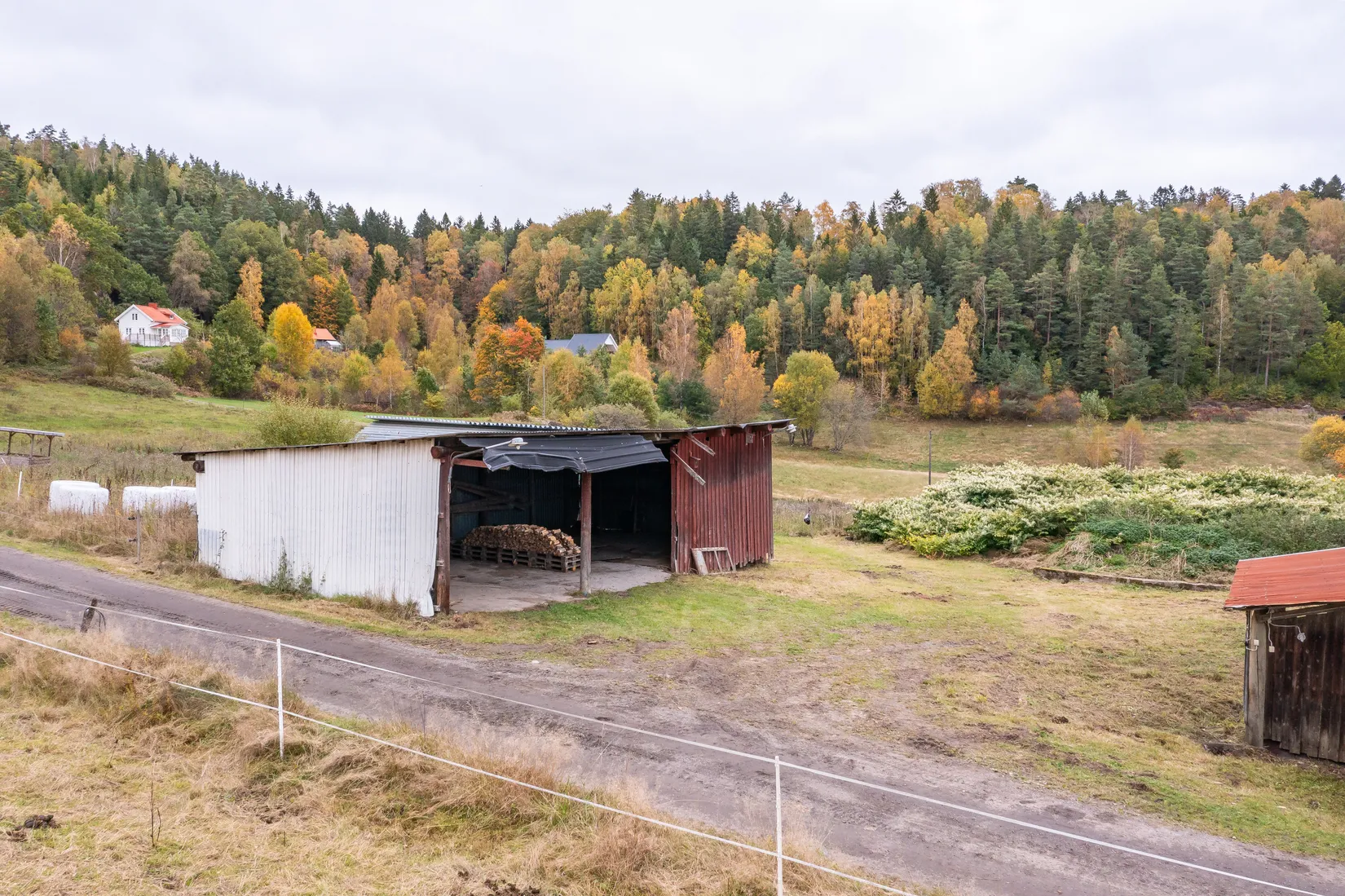 Gård/Skog, Kajbergsvägen 18, Skene, Mark