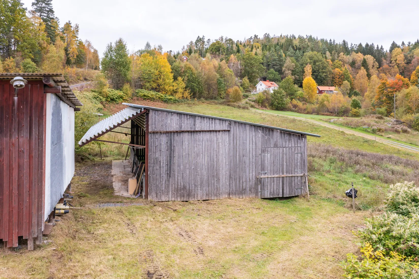 Gård/Skog, Kajbergsvägen 18, Skene, Mark
