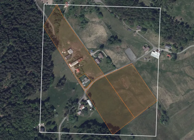 Gård/Skog, Kajbergsvägen 18, Skene, Mark