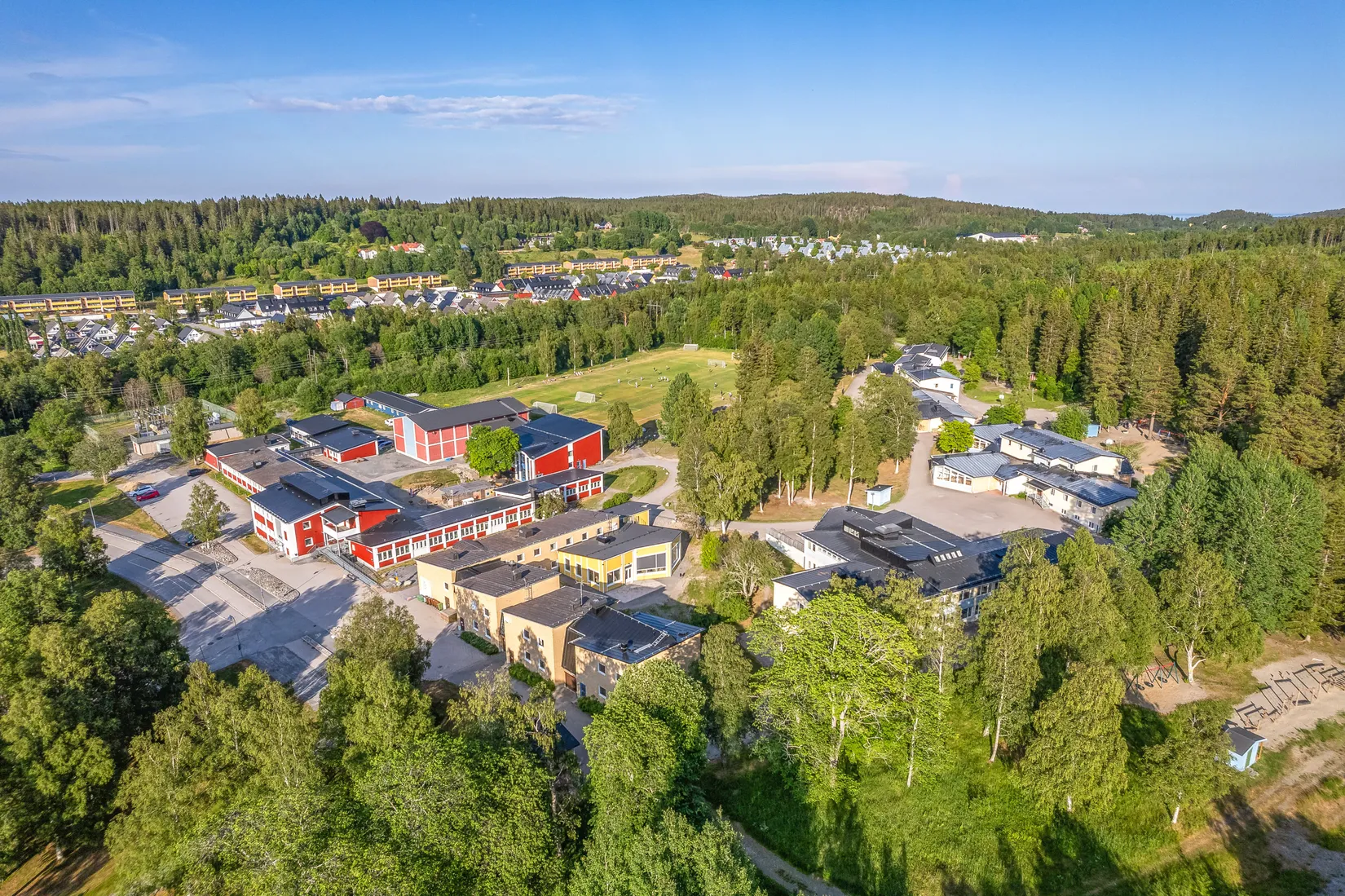 Radhus, Klarinettgatan 10, Gånsviksdalen, Härnösand
