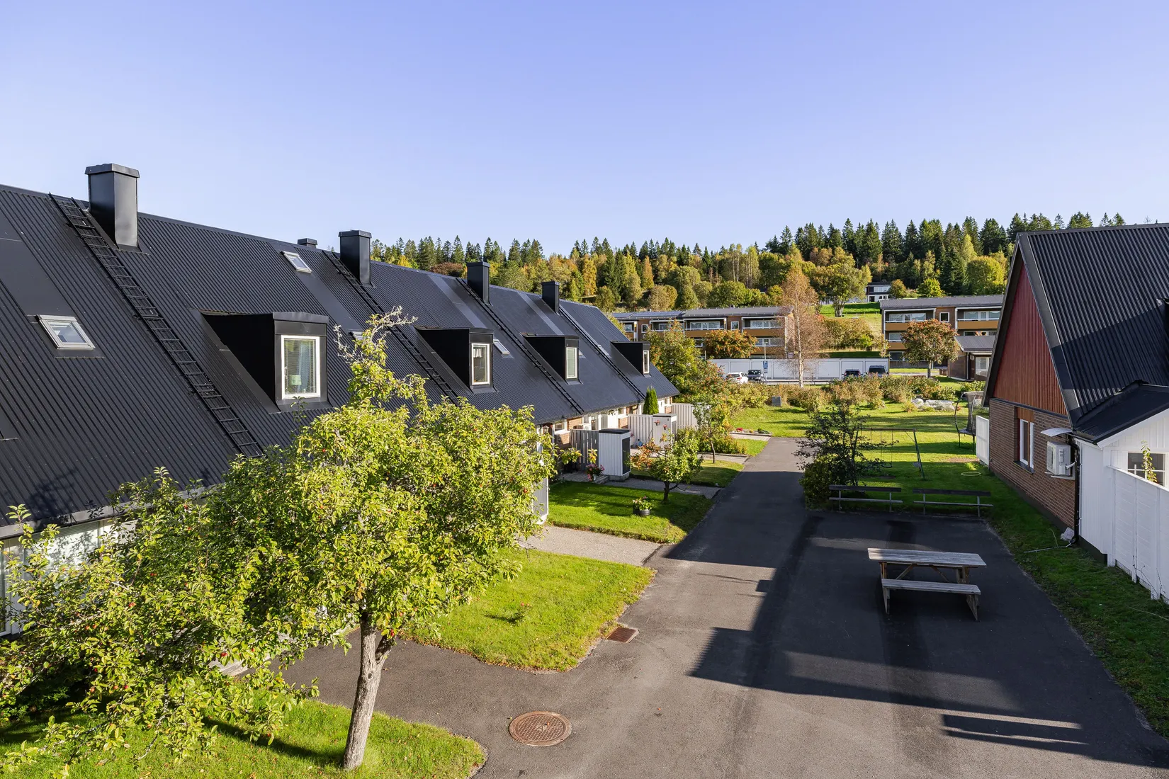 Radhus, Klarinettgatan 10, Gånsviksdalen, Härnösand