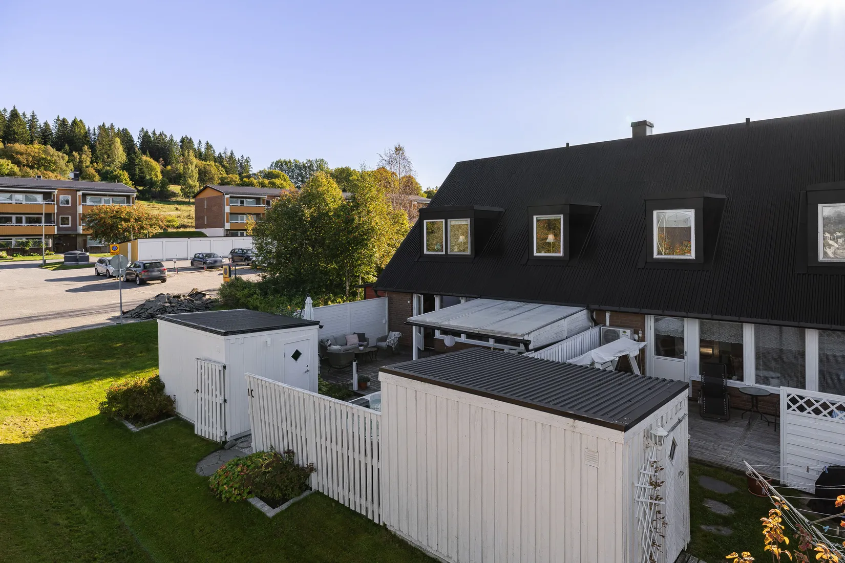 Radhus, Klarinettgatan 10, Gånsviksdalen, Härnösand