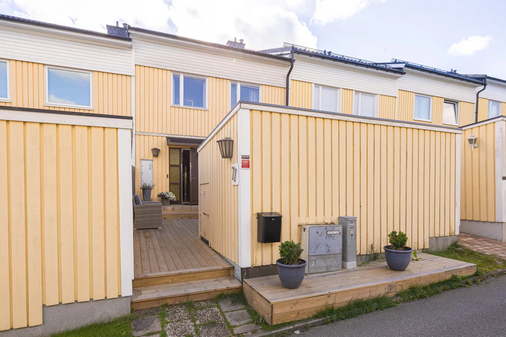 Radhus, Trädgårdsvägen 71, Töjnan, Sollentuna