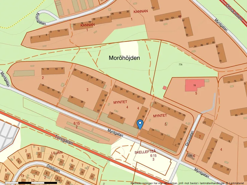 Bostadsrätt, Myntgatan 5 C Lgh 1102, Moröhöjden, Skellefteå