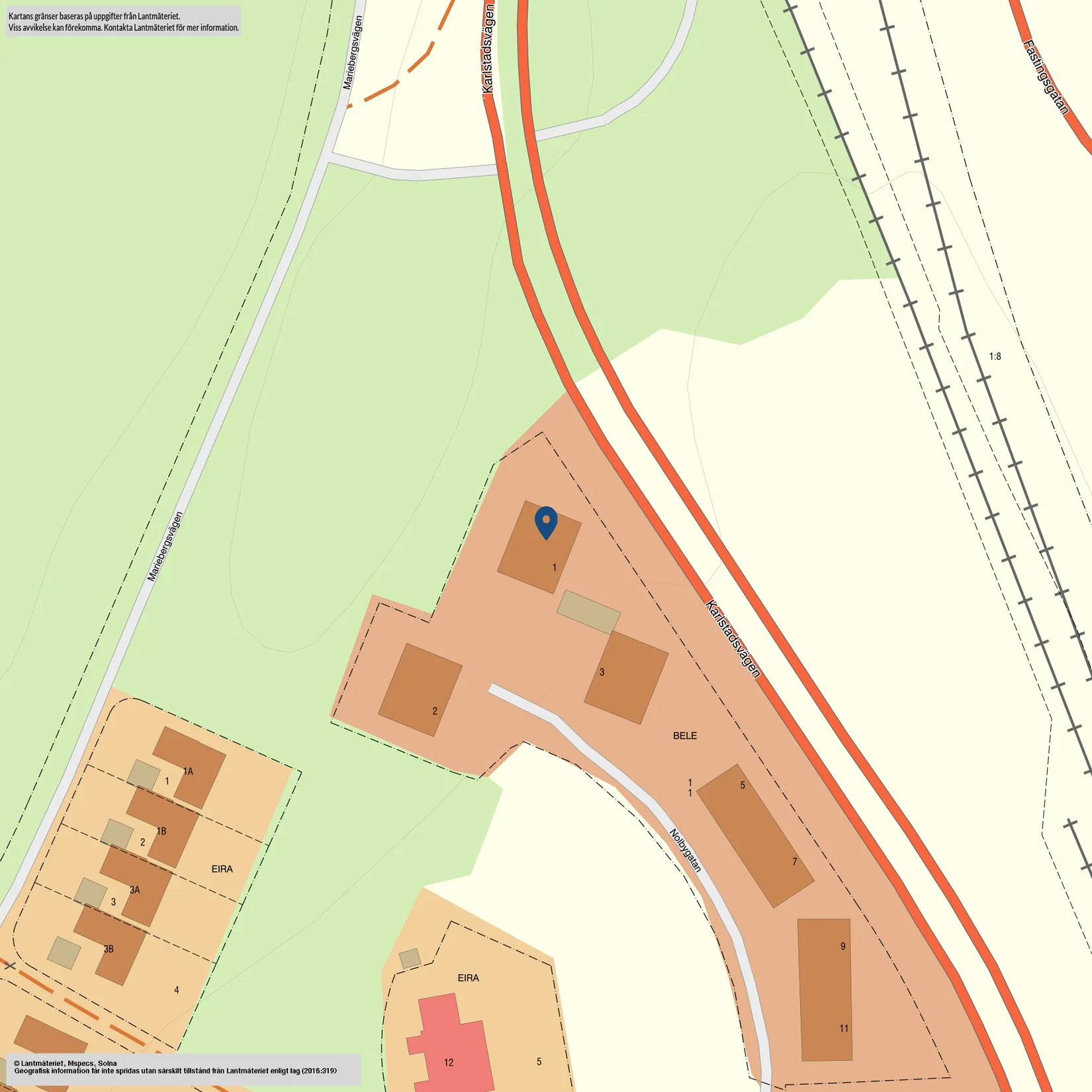 Bostadsrätt, Nolbygatan 1, Stenfallet, Kristinehamn