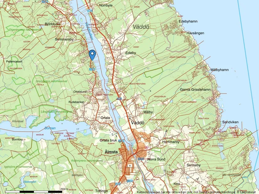 Fritidshus, Ortalavägen 230, Ortala, Norrtälje