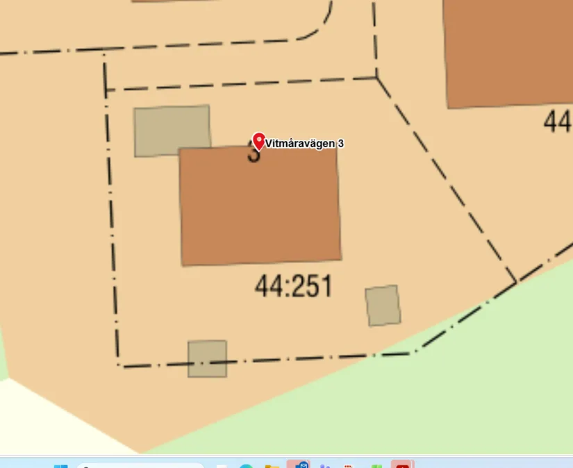 Radhus, Vitmåravägen 3, Sjukyrkoberget, Upplands Väsby