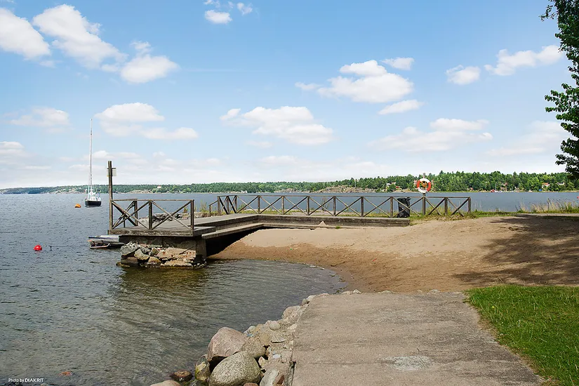 Villa, Skeppar Sjöströms väg 7, Fruvik, Värmdö