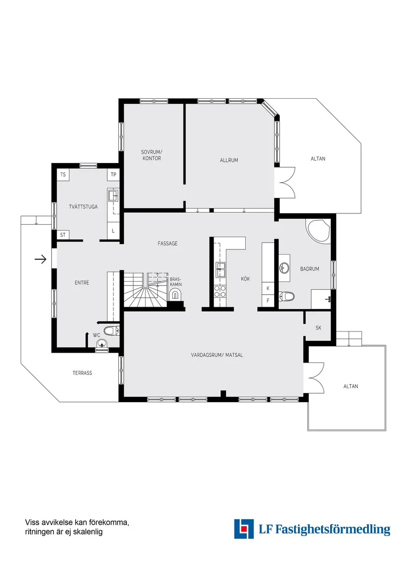 Villa, Skeppar Sjöströms väg 7, Fruvik, Värmdö