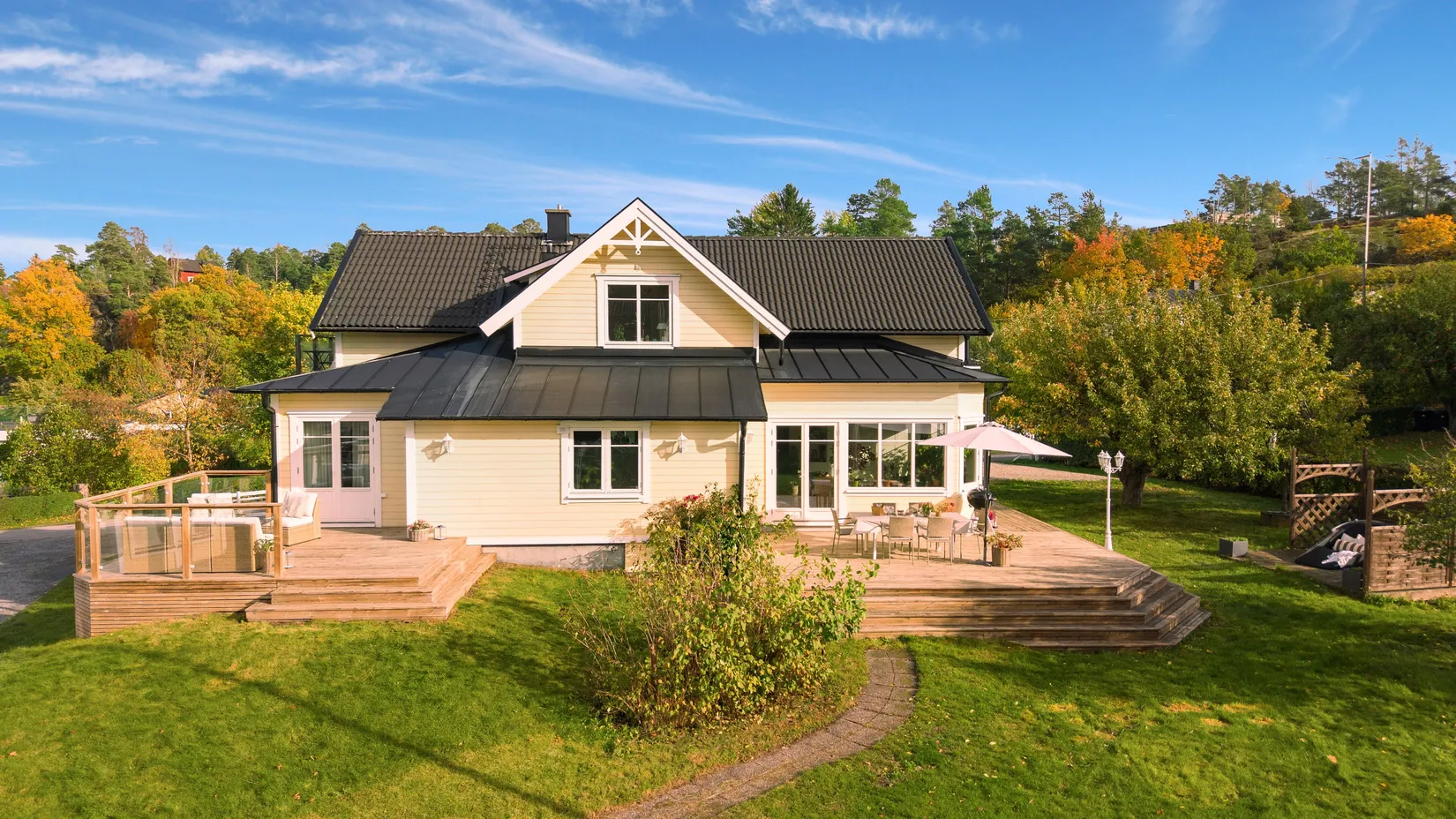 Villa, Skeppar Sjöströms väg 7, Fruvik, Värmdö