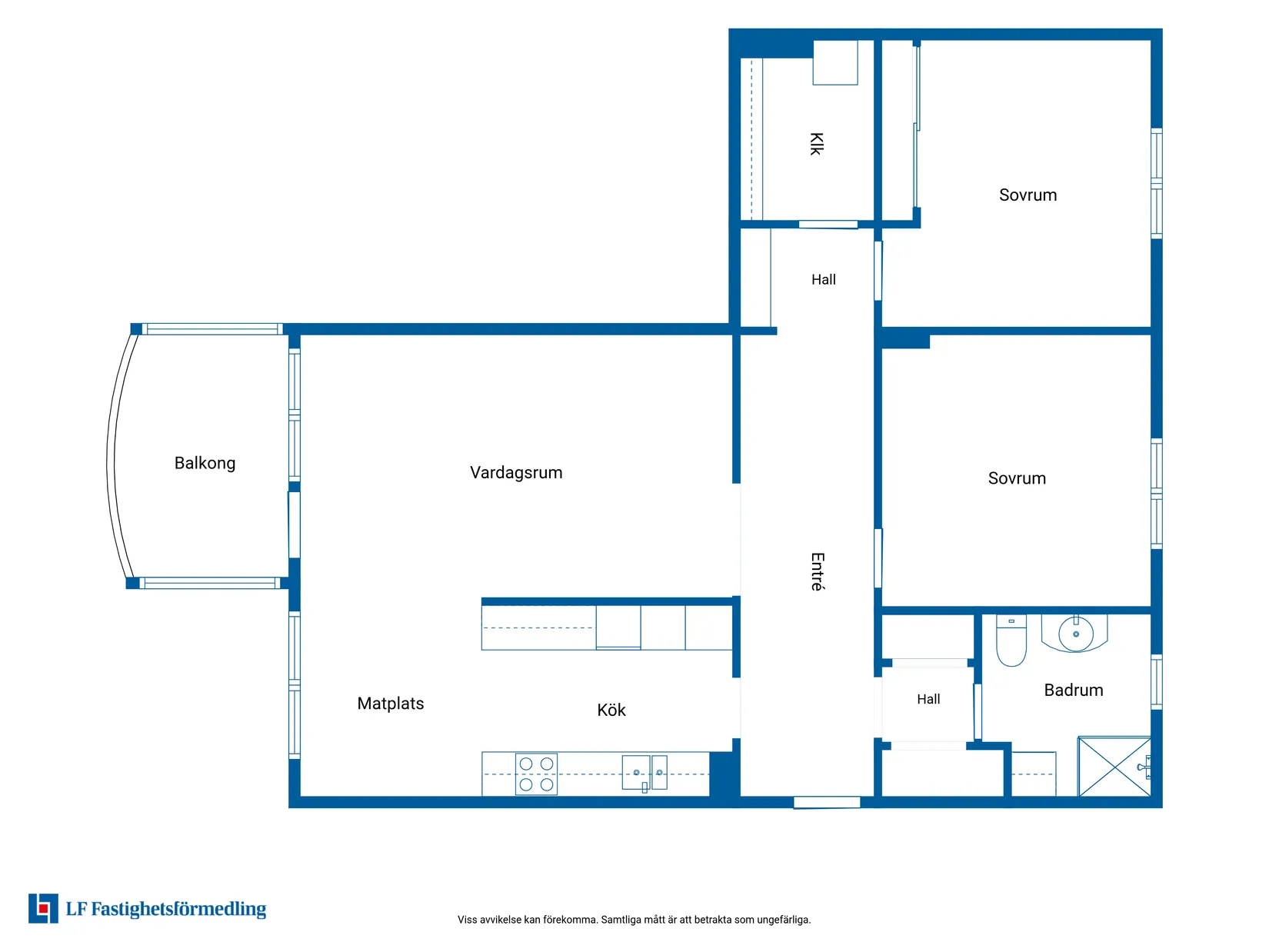 Bostadsrätt, Östra Långgatan 7C, Sundsvall centrum, Sundsvall