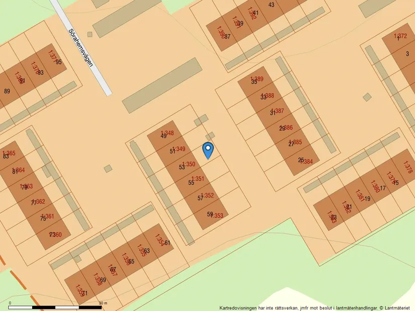 Radhus, Sörahemsvägen 53, Söra, Österåker