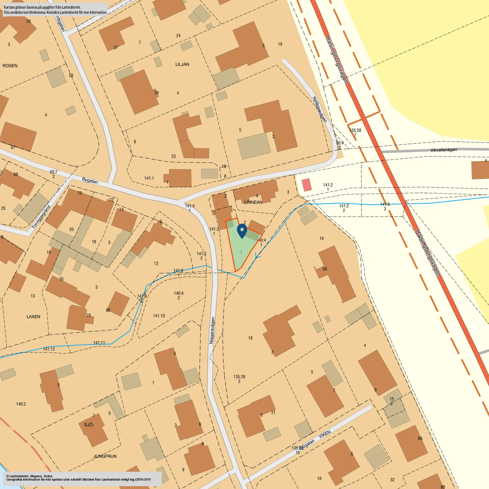 Radhus, Niagaravägen 1, Gamla Viken-Havs nära, Höganäs