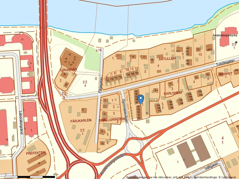 Radhus, Tubölegatan 6I, Tuböle, Skellefteå