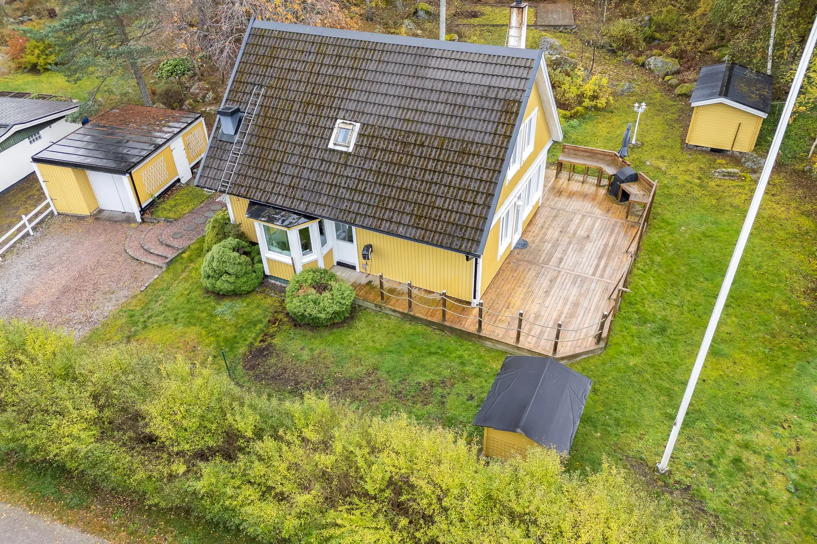 Villa, Blåbodavägen 3, Skokloster Slottsskogen, Håbo