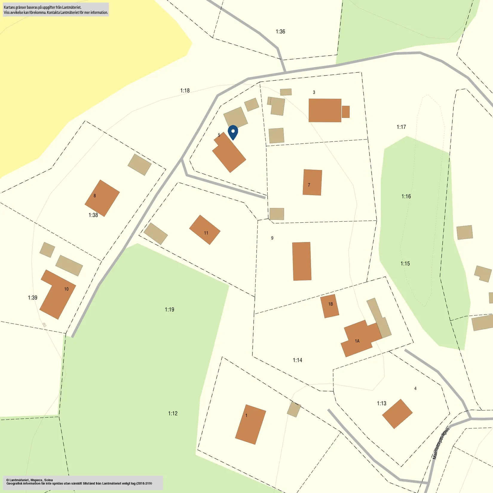 Villa, Grindtorpsvägen 5, Gärtorp, Finspång