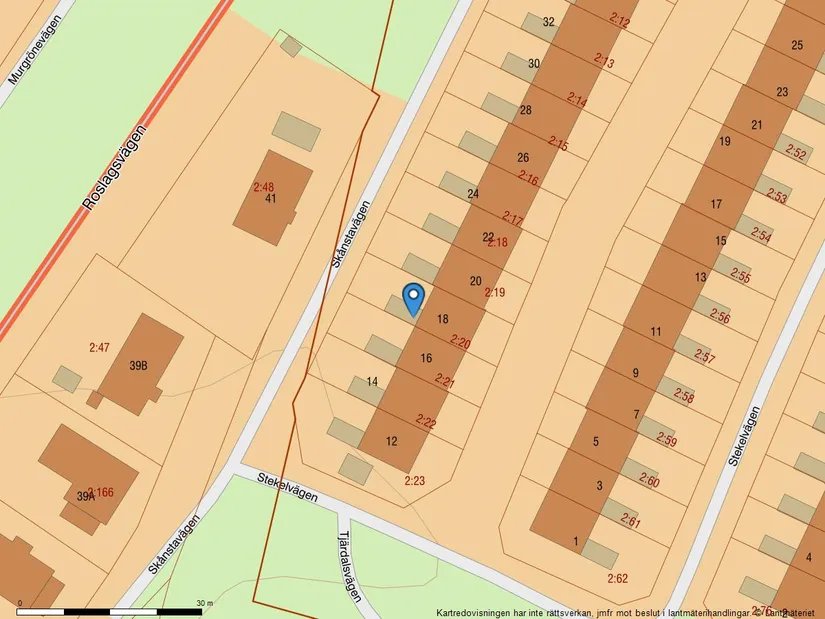 Radhus, Skånstavägen 18, Skånsta, Österåker
