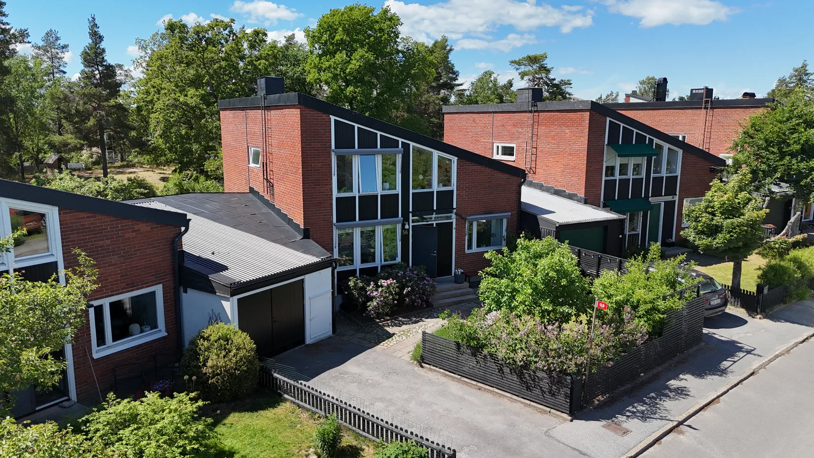 Radhus, Långsjöhöjden 56, Älvsjö - Långsjö, Stockholm