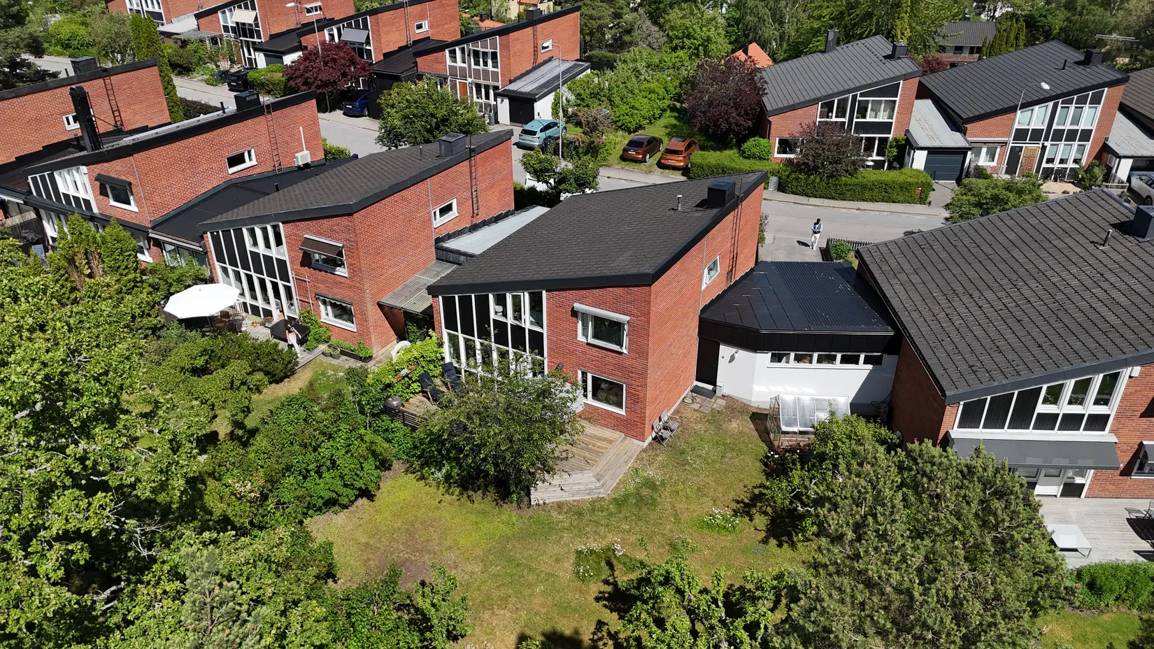 Radhus, Långsjöhöjden 56, Älvsjö - Långsjö, Stockholm