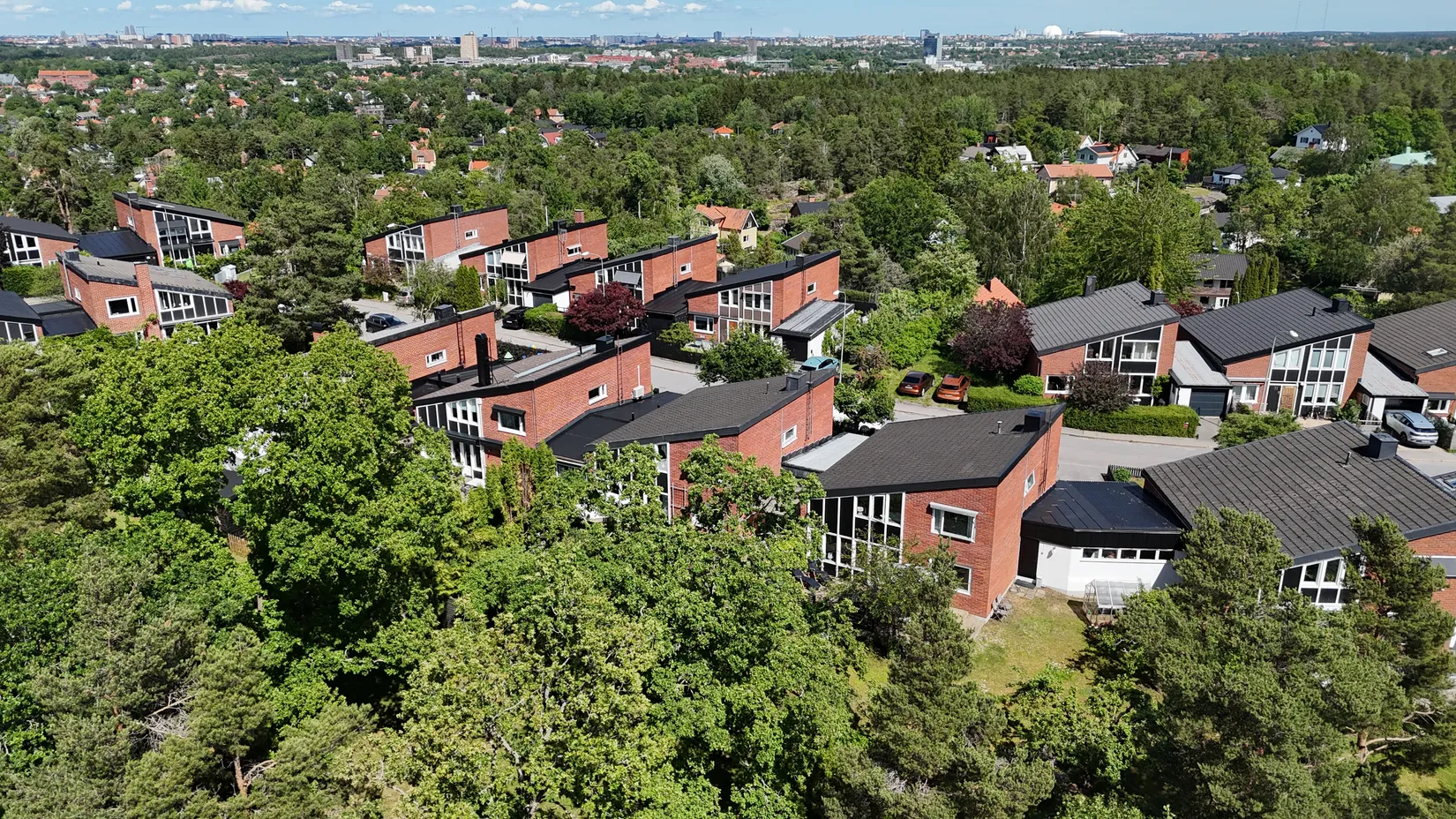 Radhus, Långsjöhöjden 56, Älvsjö - Långsjö, Stockholm