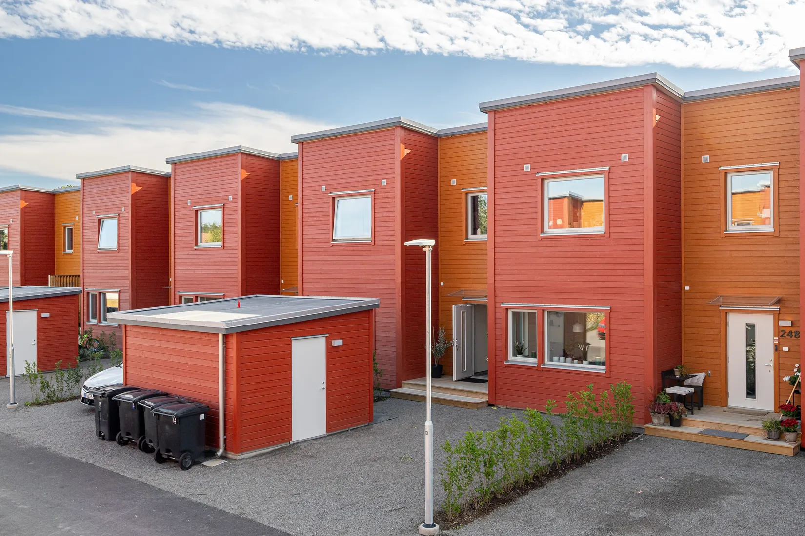 Radhus, Hjulaxelvägen 250, Gunsta, Uppsala