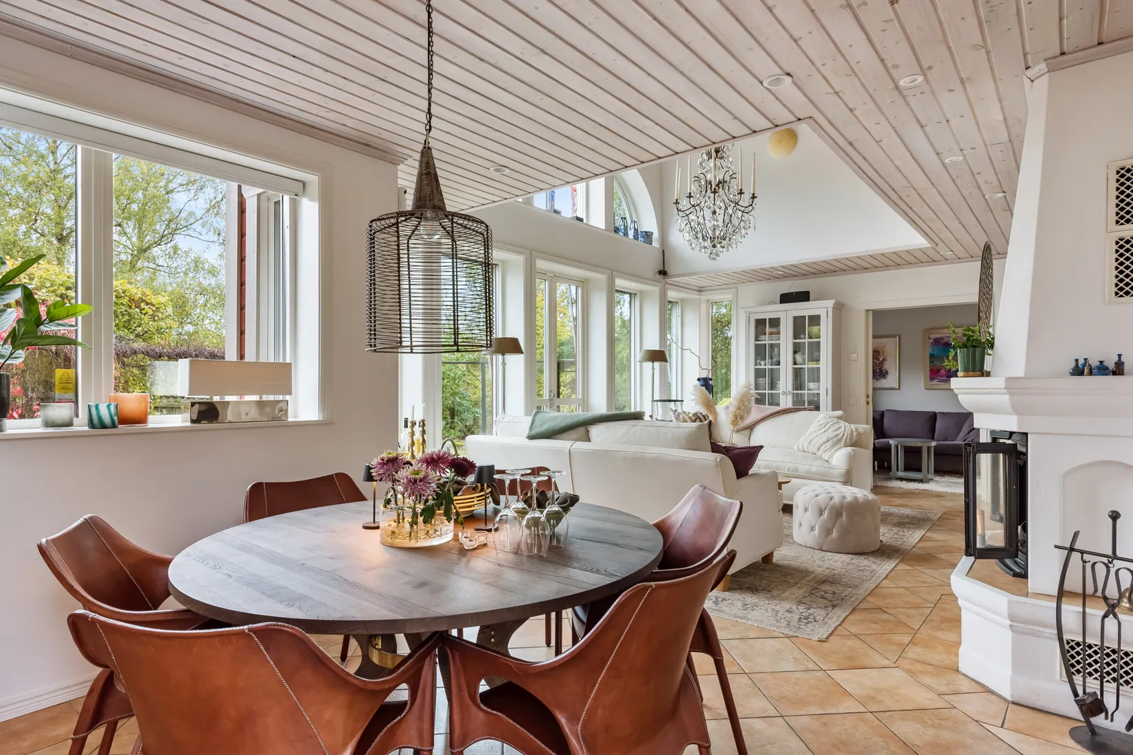 Villa, Pilfinksvägen 17, Näsbypark, Täby
