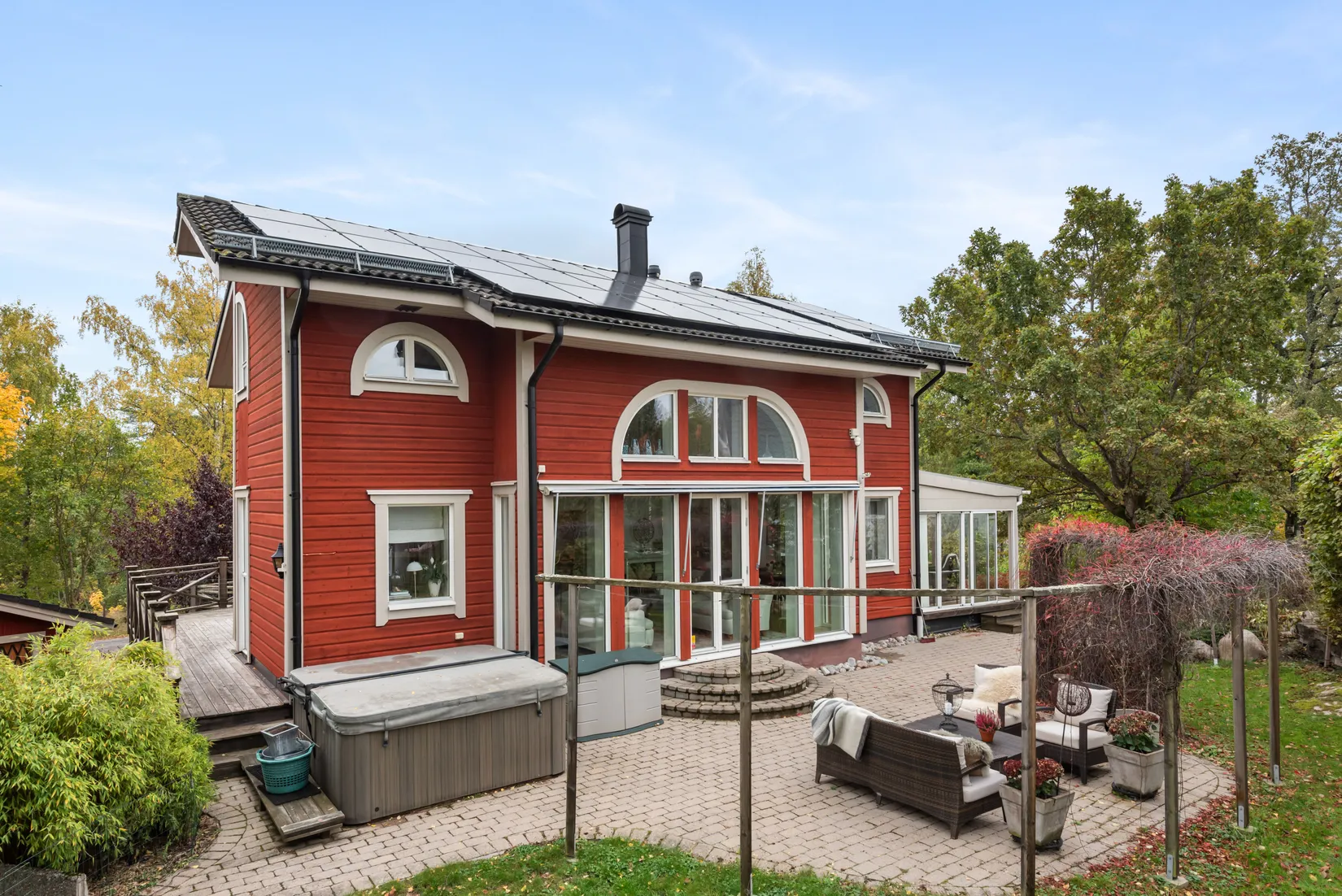 Villa, Pilfinksvägen 17, Näsbypark, Täby
