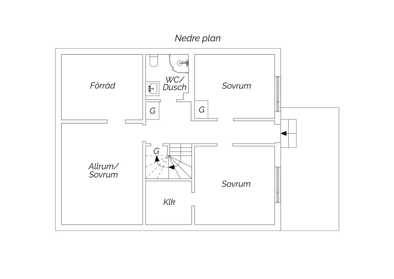 Radhus, Spjutgatan 20, Murberget, Härnösand