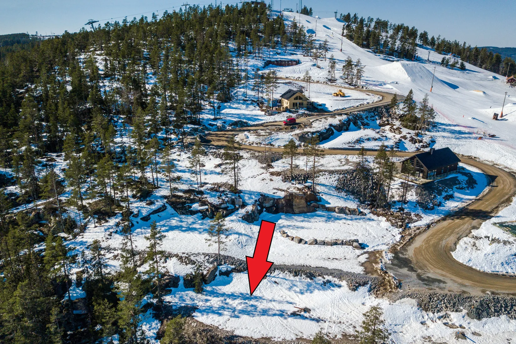 Tomt, Serpentinvägen 4, Järvsö, Öjeberget, Ljusdal