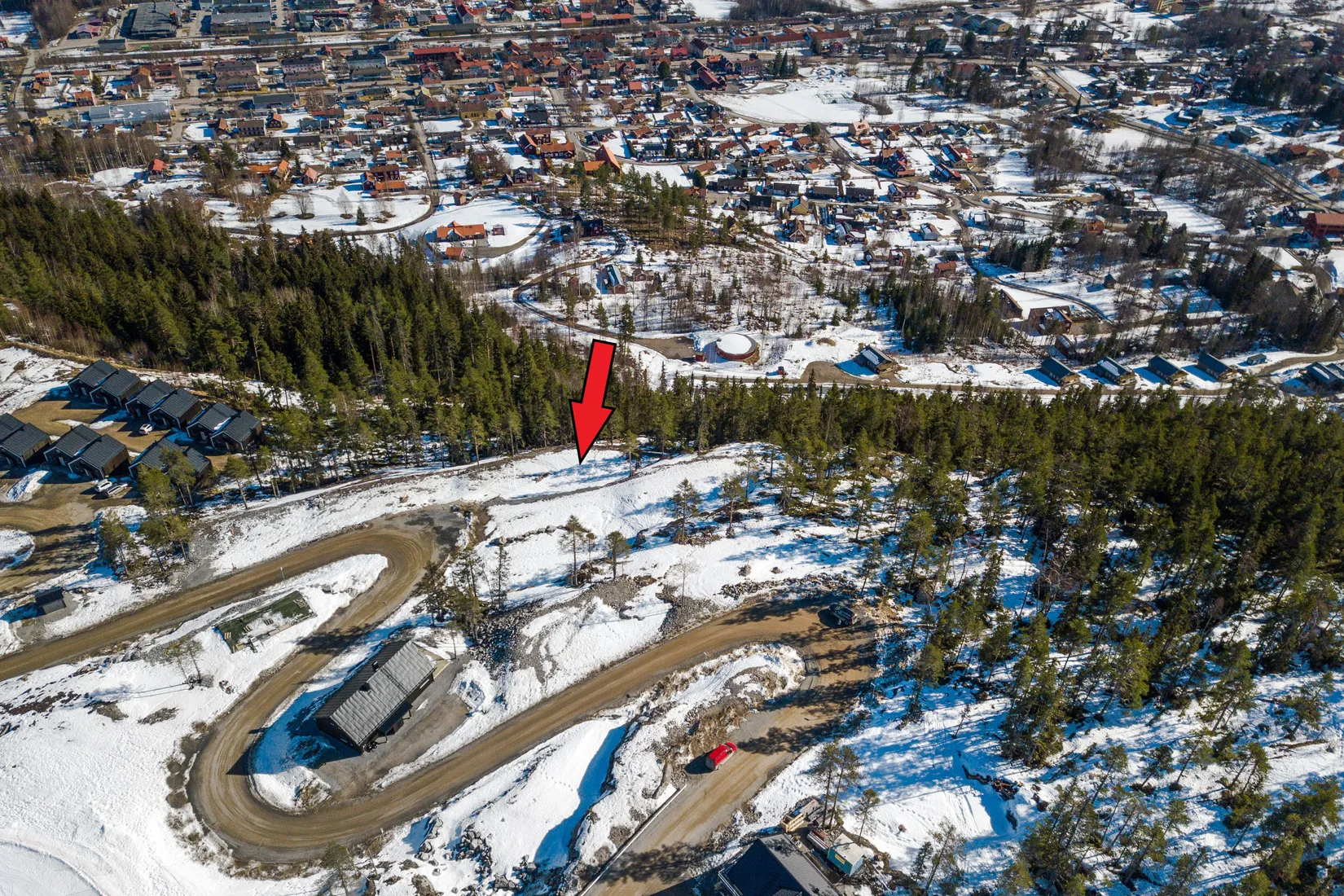 Tomt, Serpentinvägen 4, Järvsö, Öjeberget, Ljusdal
