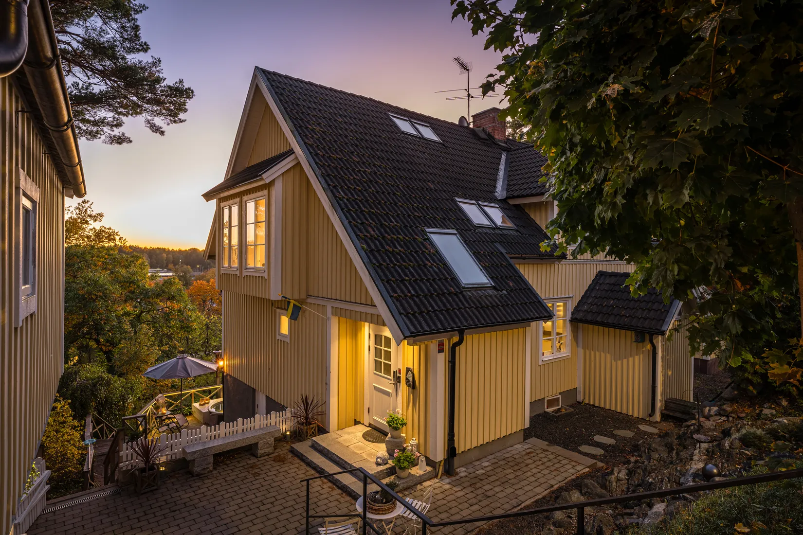 Radhus, Rinkebyvägen 15A, Duvbo, Sundbyberg